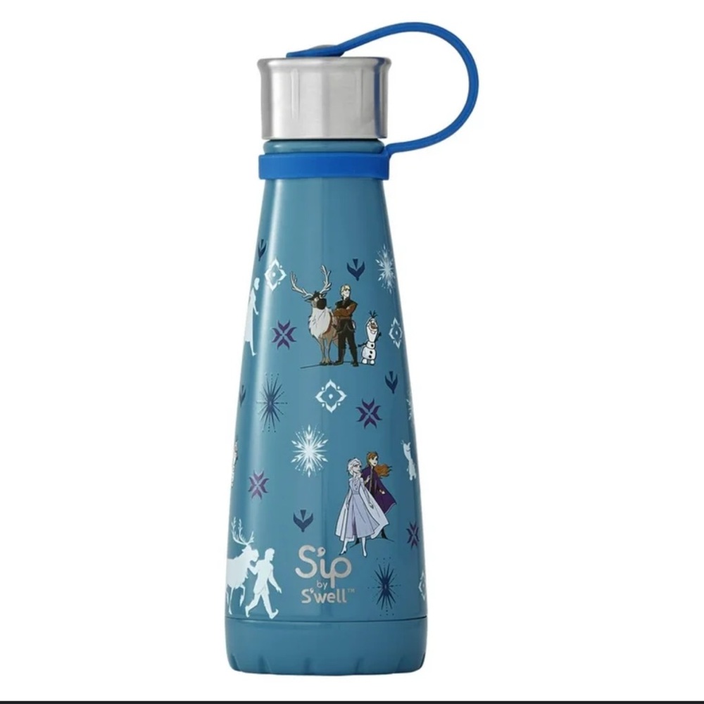 Disney’s Frozen Sip by S’well Vacuum Insulated Water Bottle, 10 oz capacity